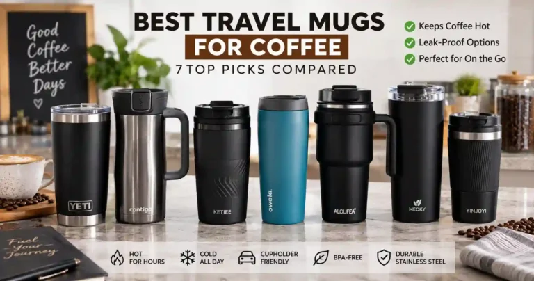 Best travel mugs for coffee featuring seven insulated travel mugs for everyday coffee